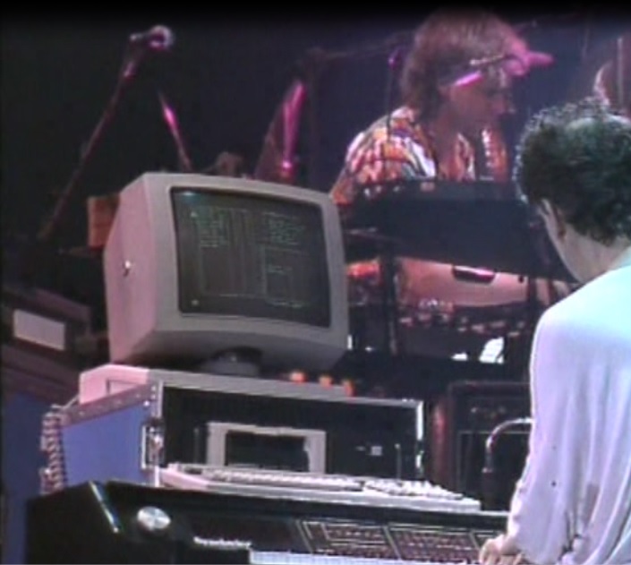 Zappa at his synclavier, Barcelona