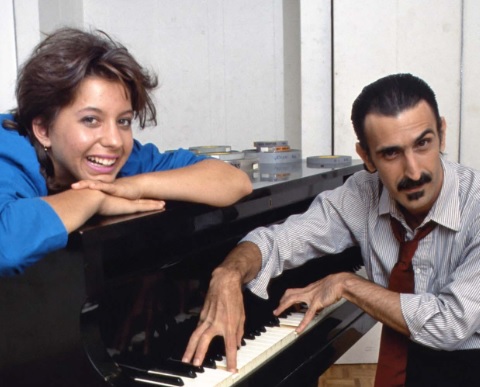 Frank and Moon Zappa