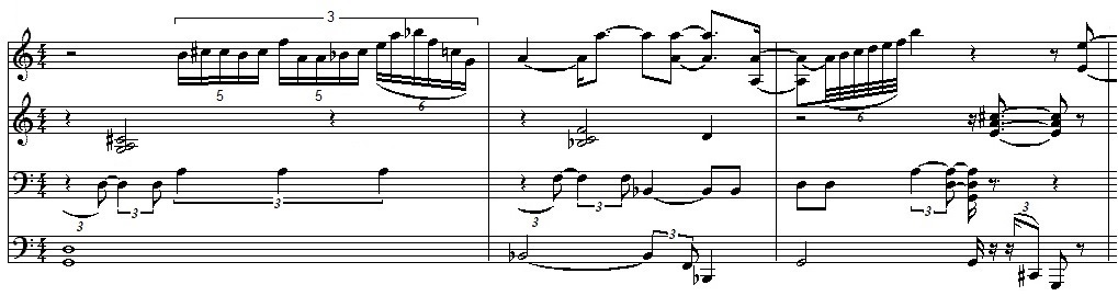 The black page #1, piano version